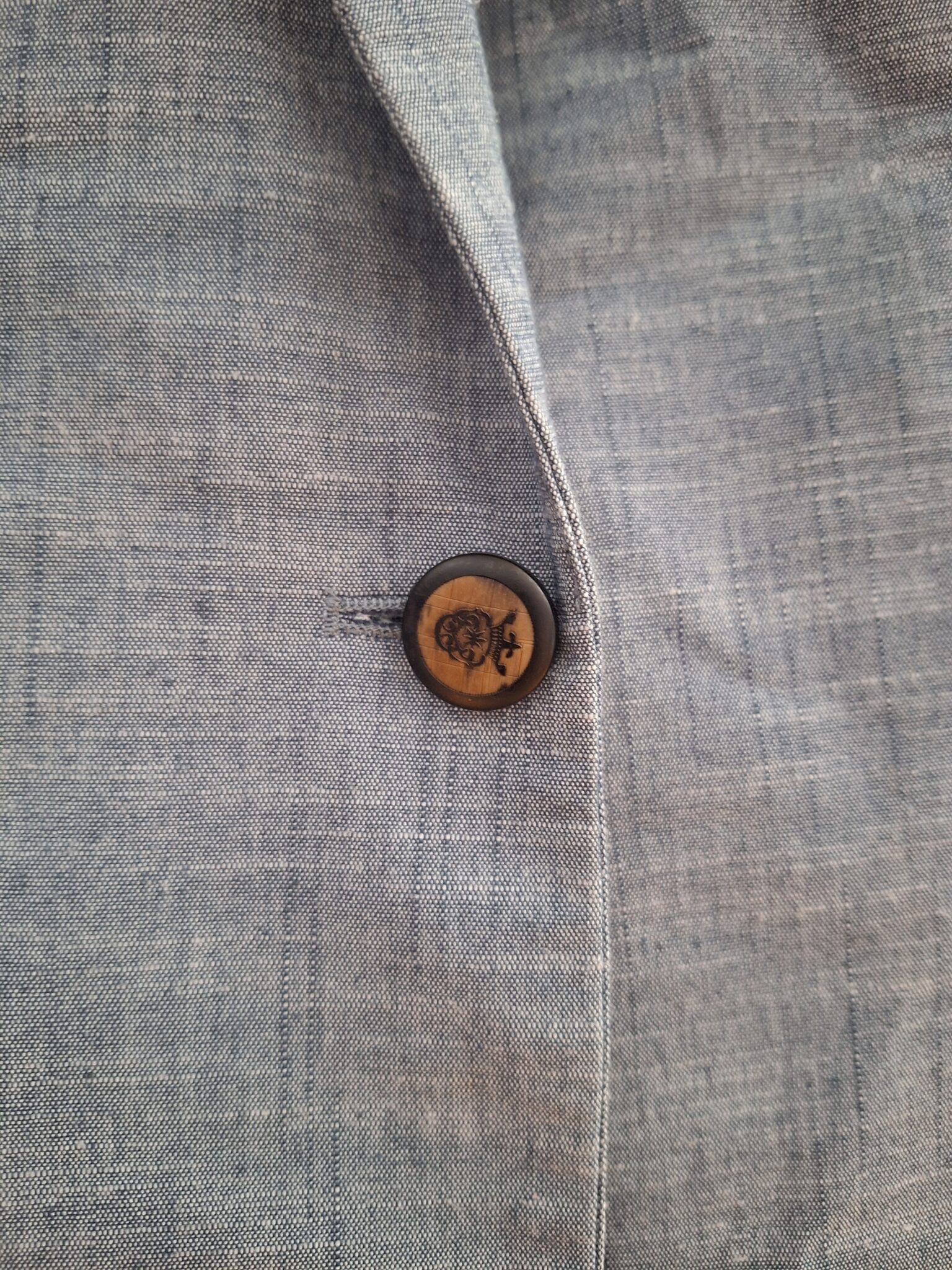 Image for Veston bleu-gris