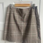 Thumbnail for Short checked skirt