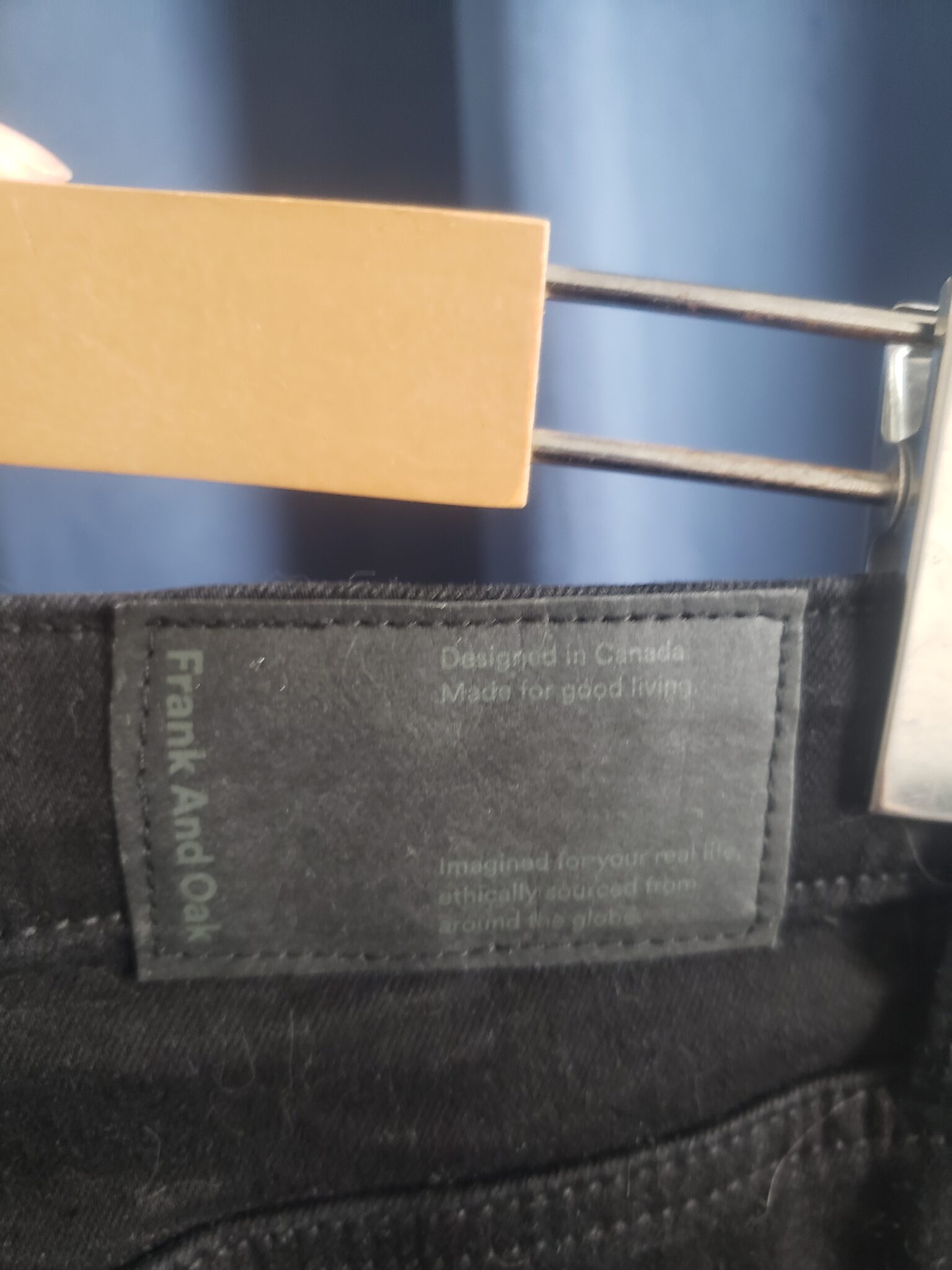 Image for Jean noir slim zara