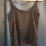 Thumbnail for camisole noir style soie avec bretelles en dentelles