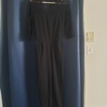 Featured thumbnail for Combinaison pantalon noir et dentelle.