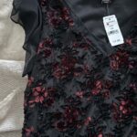 Thumbnail for Sequin floral dress