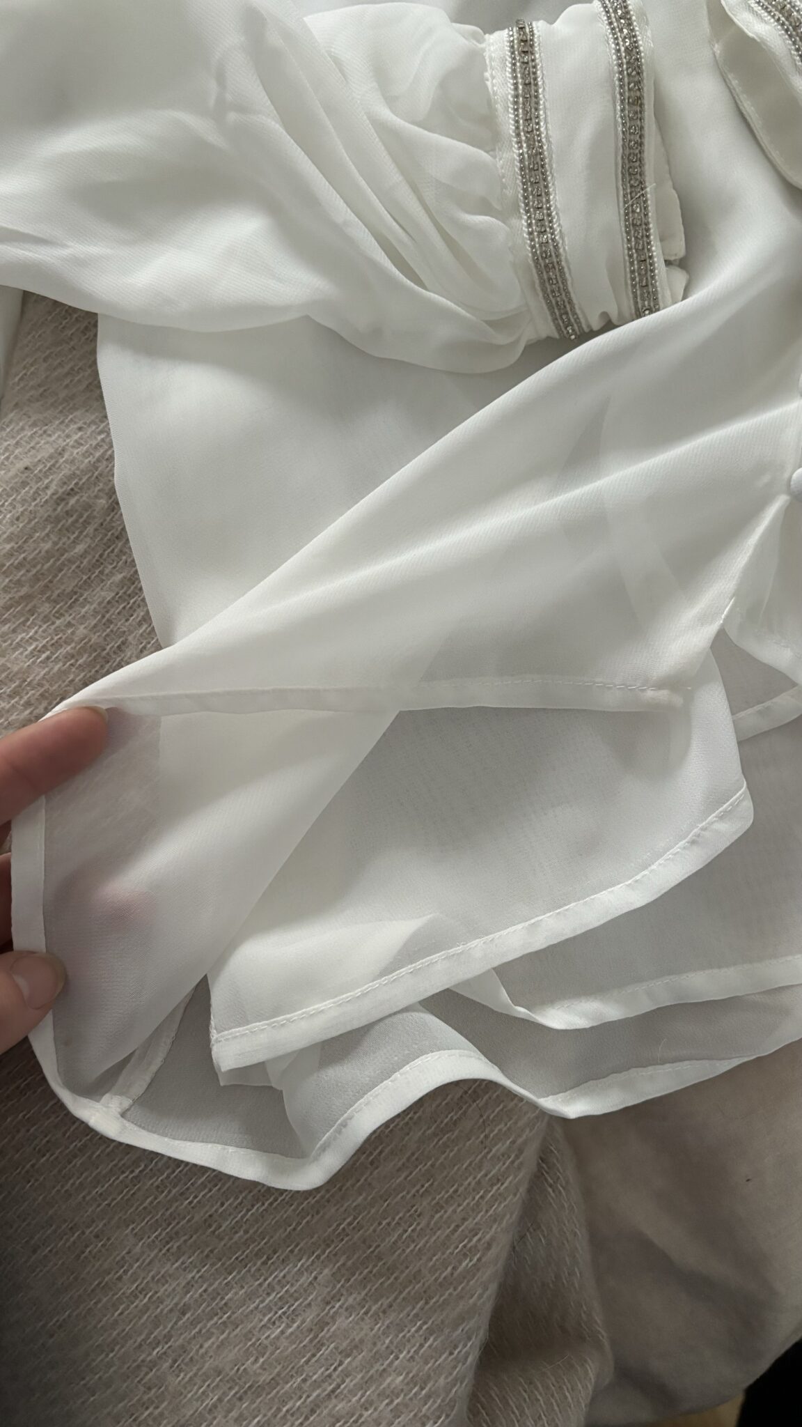 Image for Festive white shirt