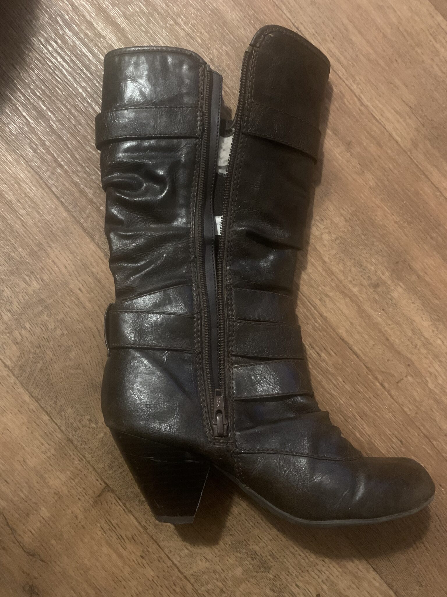 Image for Botte talon brune