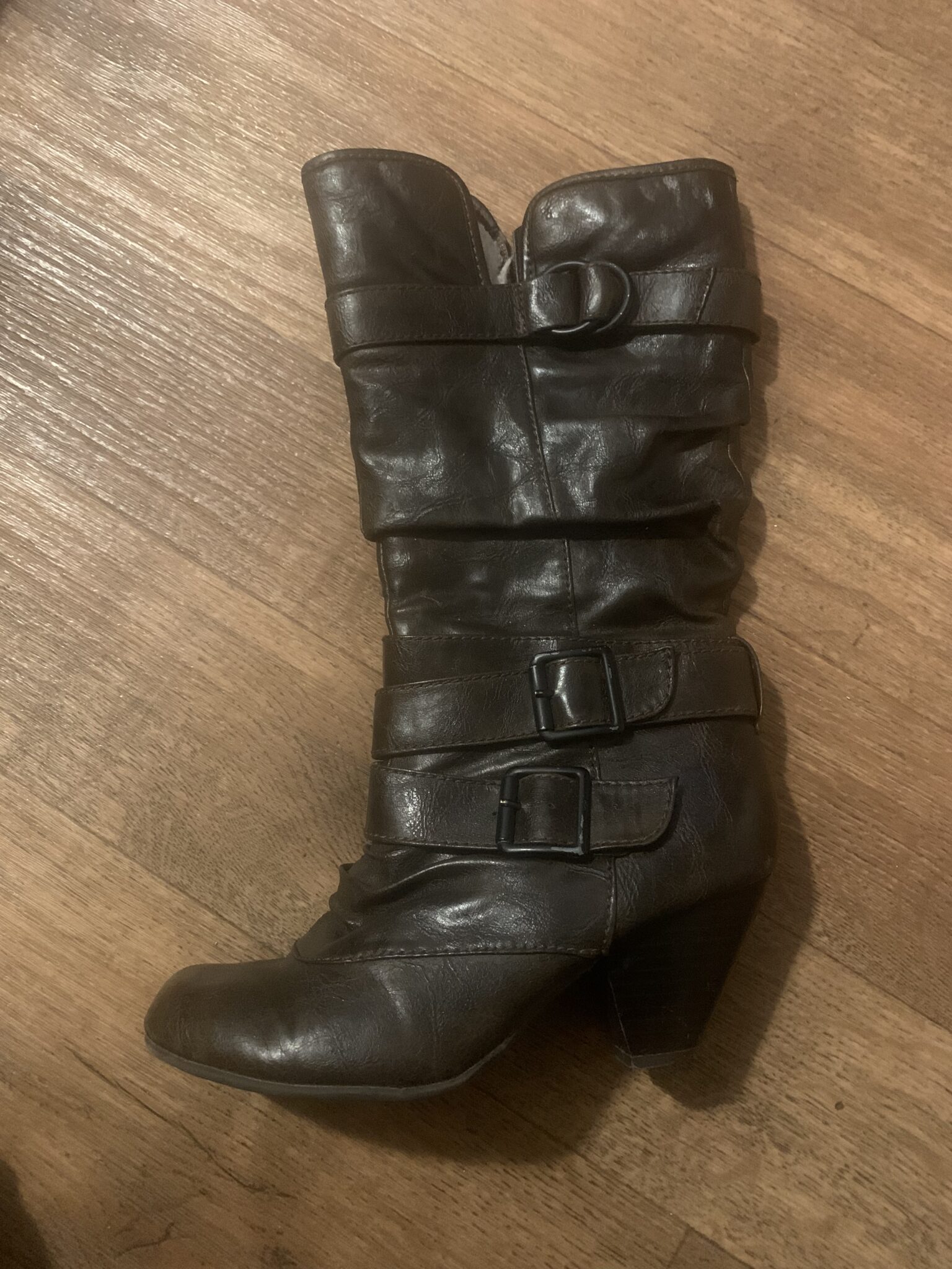 Image for Botte talon brune