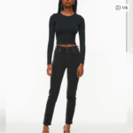 Featured thumbnail for Aritzia/Denim Forum Yoko High Rise Slim 28L sz 25