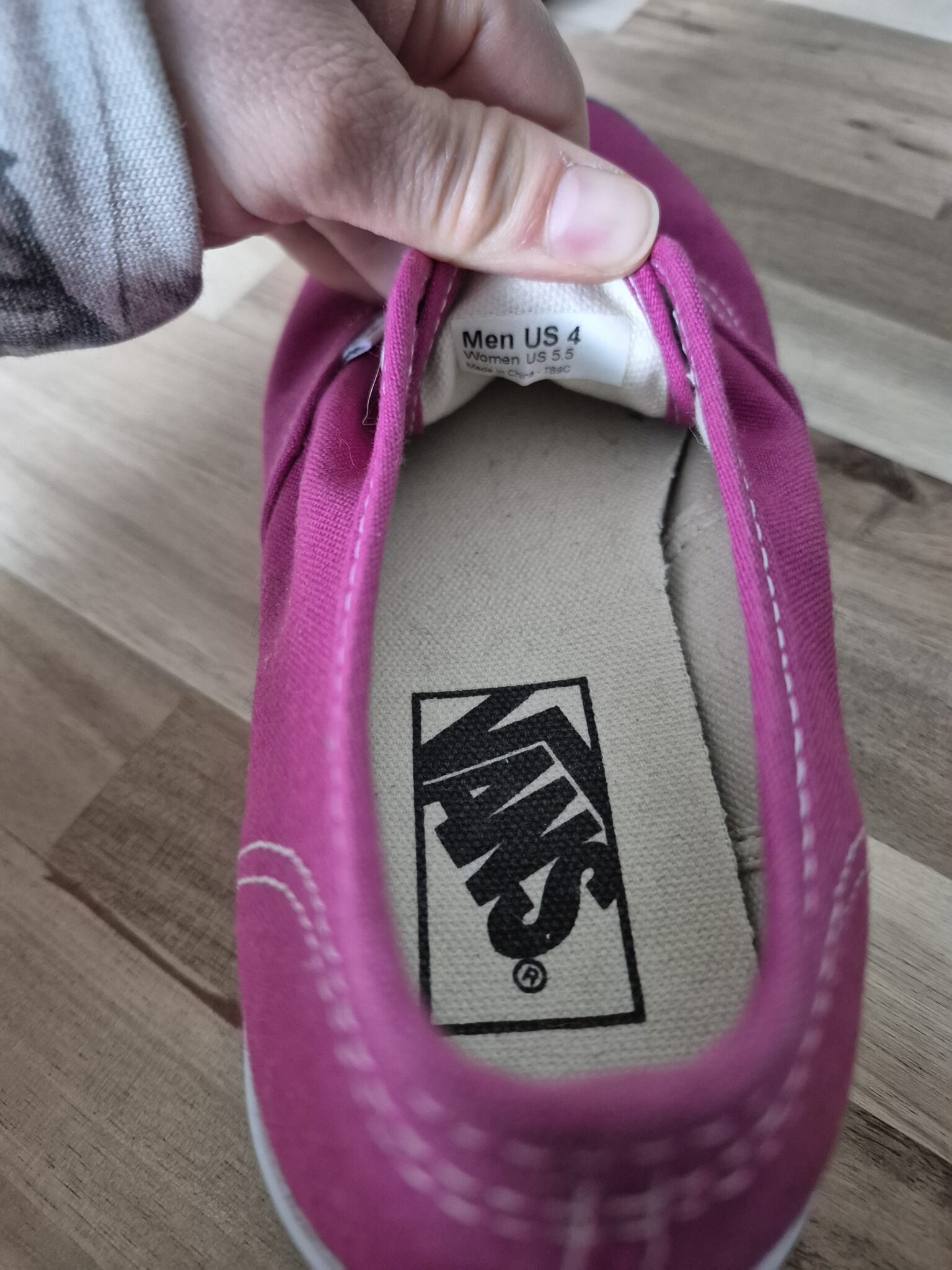 Image for Souliers Vans rose