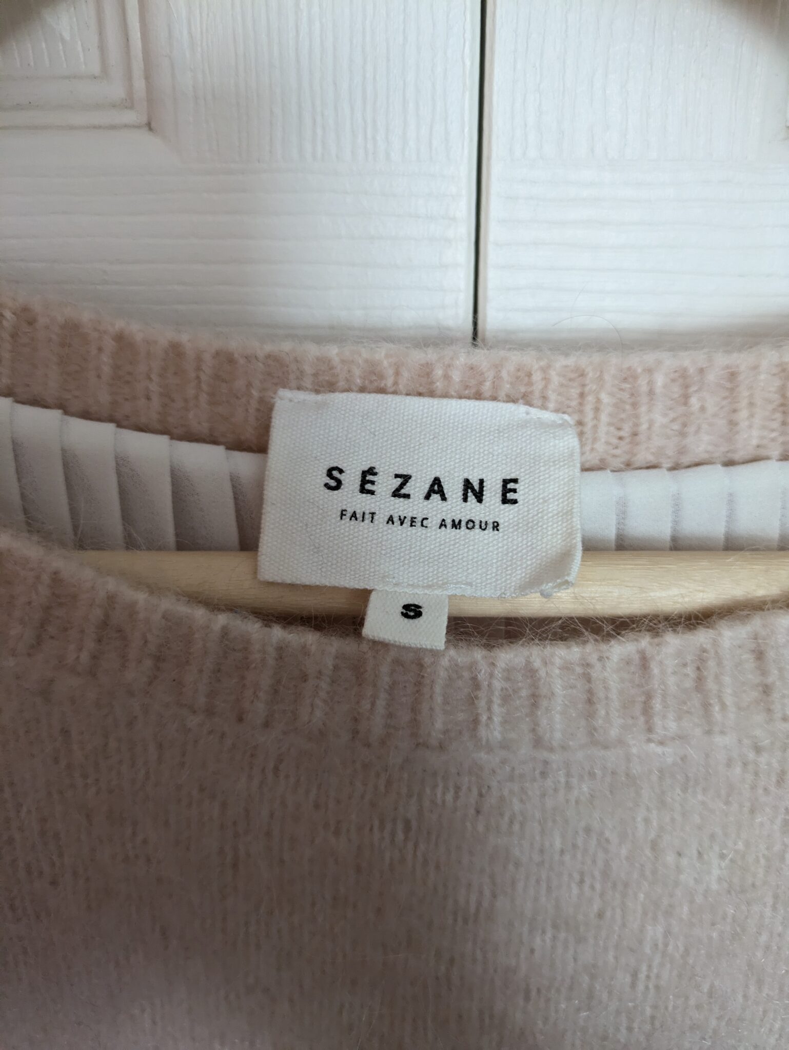 Image for Pull Sézane Mohair/Mérinos t.S