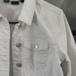 Thumbnail for Veste de jeans blanche