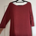 Thumbnail for Sarah Pacini rust red top size 4