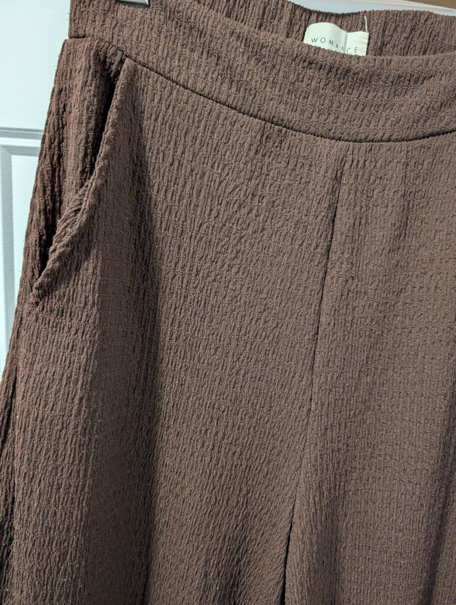 Image for Womance/Pantalons Brun Sz S