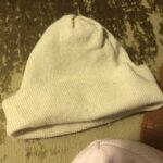 Thumbnail for Petite Tuque beige laine froide
