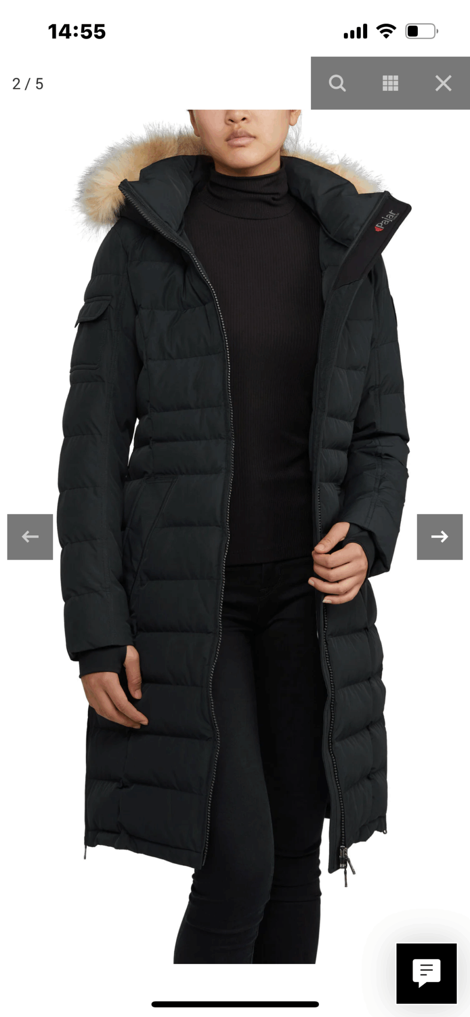 Image for Women's Venice Pajar jacket, black, size M