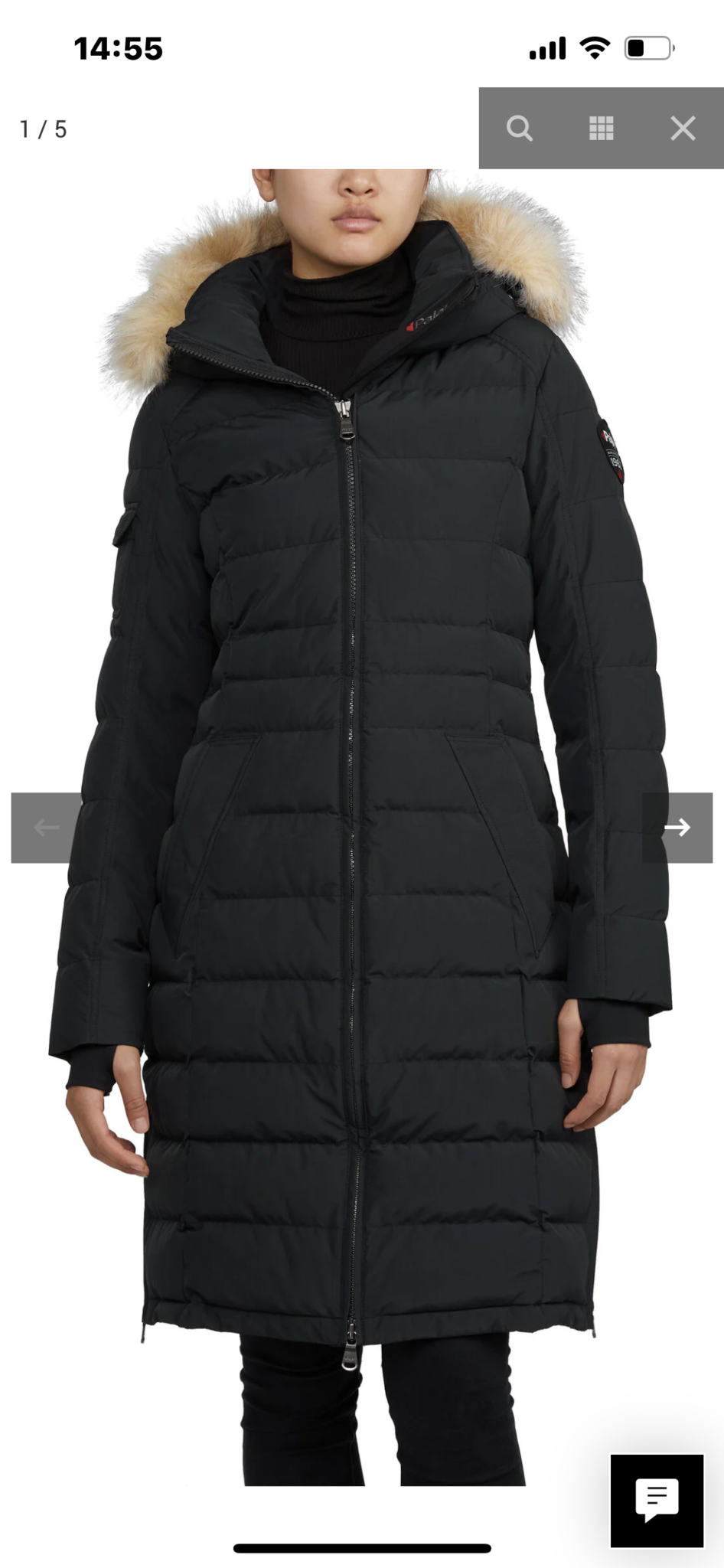Image for Women's Venice Pajar jacket, black, size M