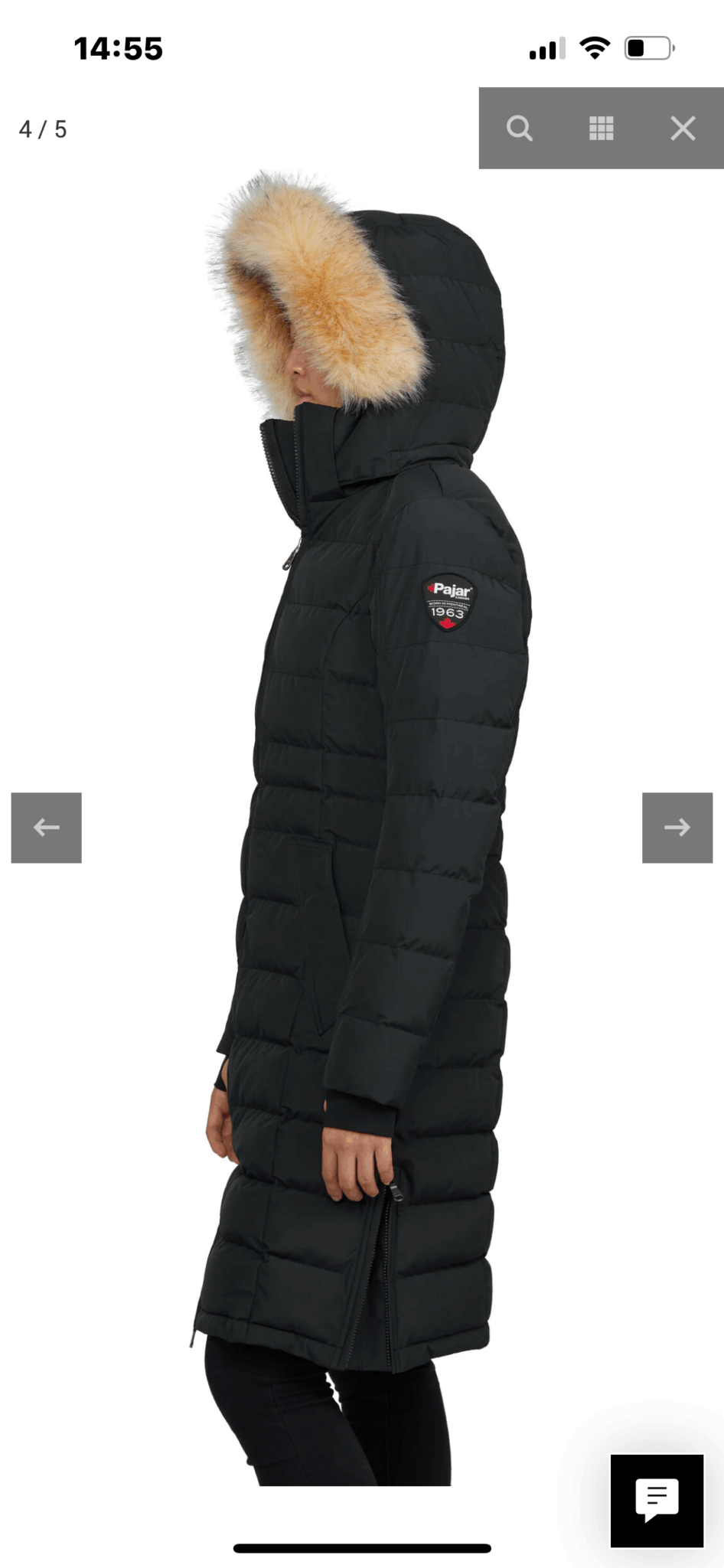 Image for Women's Venice Pajar jacket, black, size M