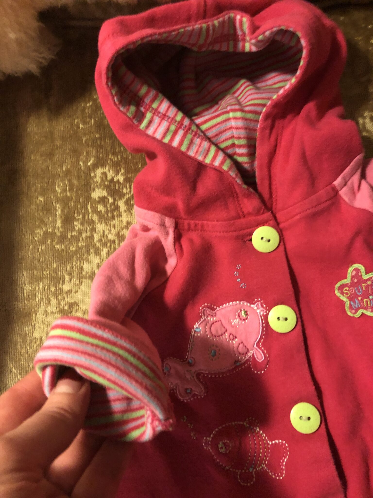 Image for Par dessus à capuchon bébé naissant