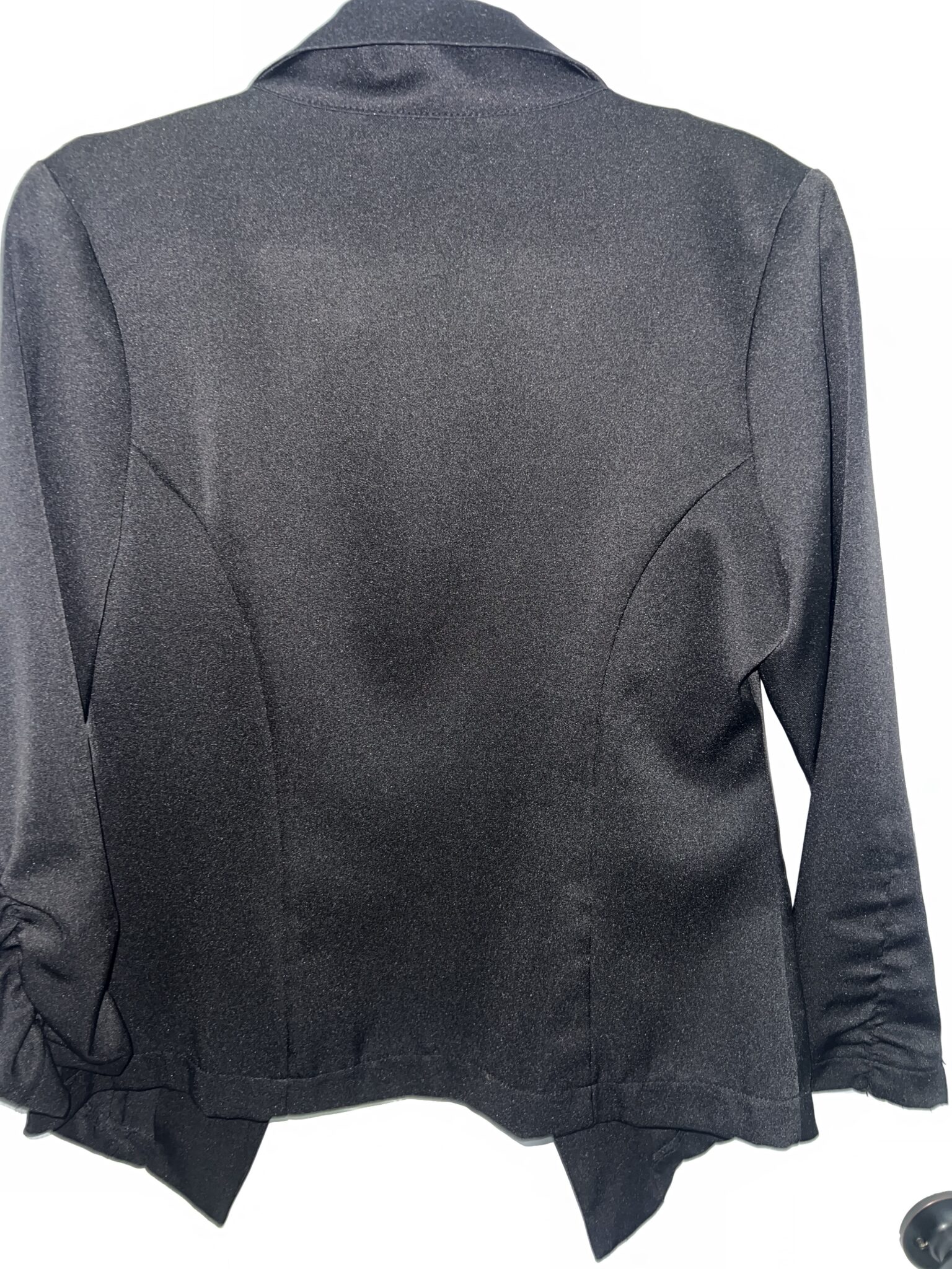 Image for Black jacket with rolled-up sleeves