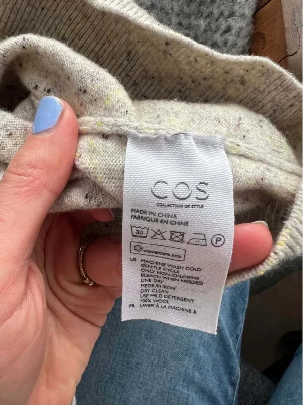 Image for COS Small wool jumper