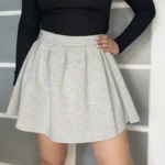 Featured thumbnail for Sisley skirt size 6 grey