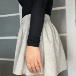 Thumbnail for Sisley skirt size 6 grey