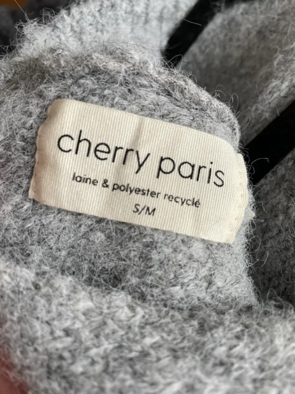 Image for Pull tricot Gris laine