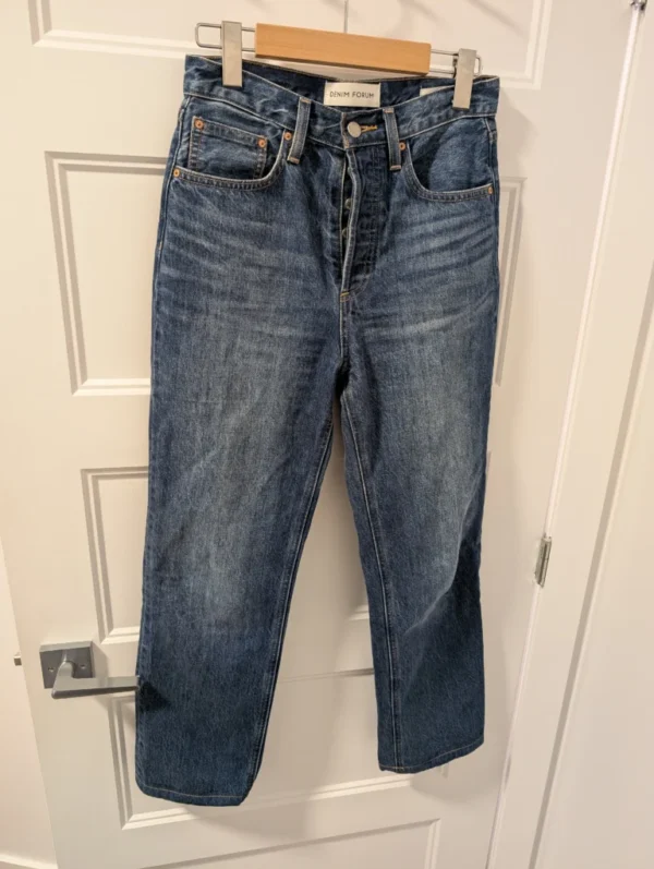 Image for Aritzia/Denim Forum Joni High Rise Loose 29L Sz 24