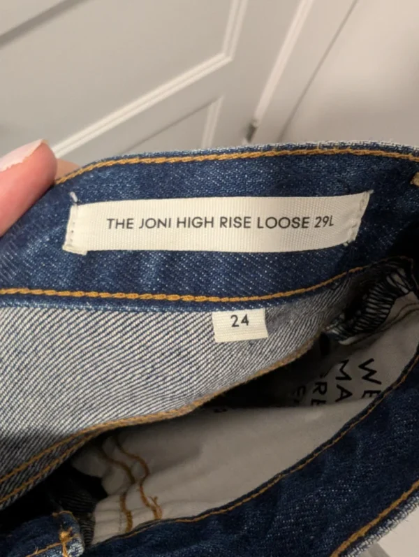 Image for Aritzia/Denim Forum Joni High Rise Loose 29L Sz 24