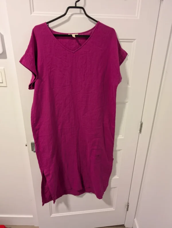 Featured image for Eileen Fisher/Robe longue Coton Bio Sz S