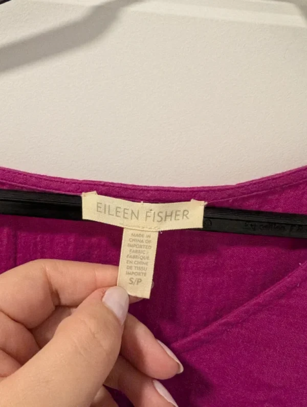 Image for Eileen Fisher/Robe longue Coton Bio Sz S