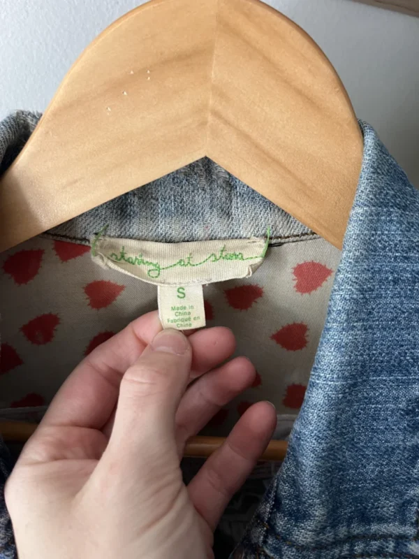 Image for Jeans jacket crop