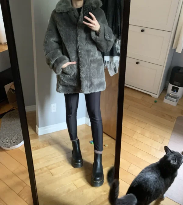 Featured image for Manteau fausse fourrure