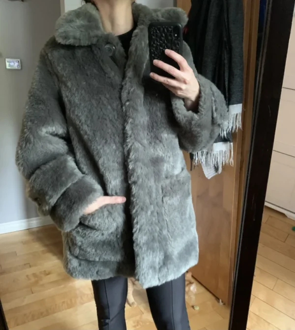 Image for Manteau fausse fourrure