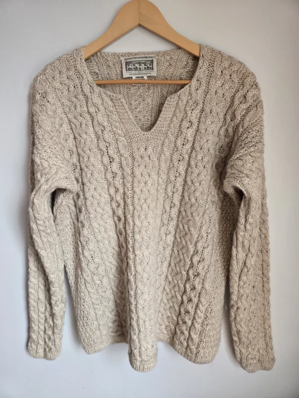 Featured image for Aran merino 💯 knitted jumper