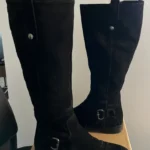 Thumbnail for Bottes en Suède noire