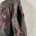 Thumbnail for Banana Republic animal print flared skirt with pleats