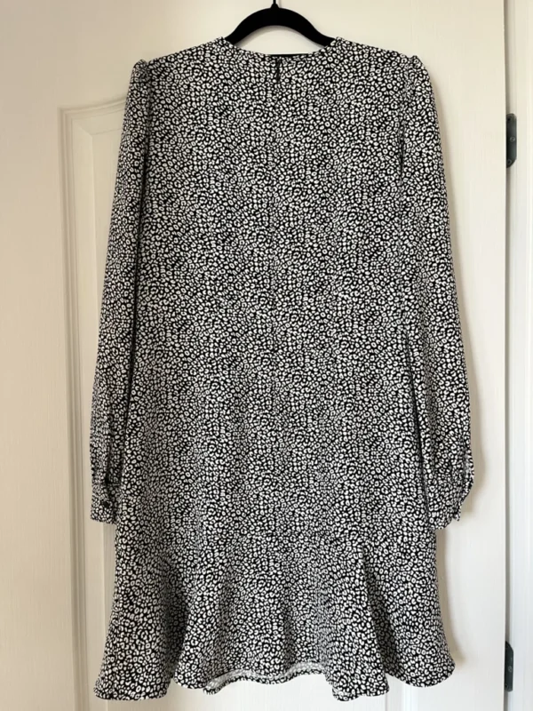 Image for Black and white leopard dress Michael Kors
