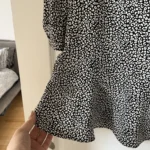 Thumbnail for Black and white leopard dress Michael Kors