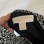 Thumbnail for Black and white leopard dress Michael Kors