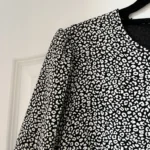 Thumbnail for Black and white leopard dress Michael Kors