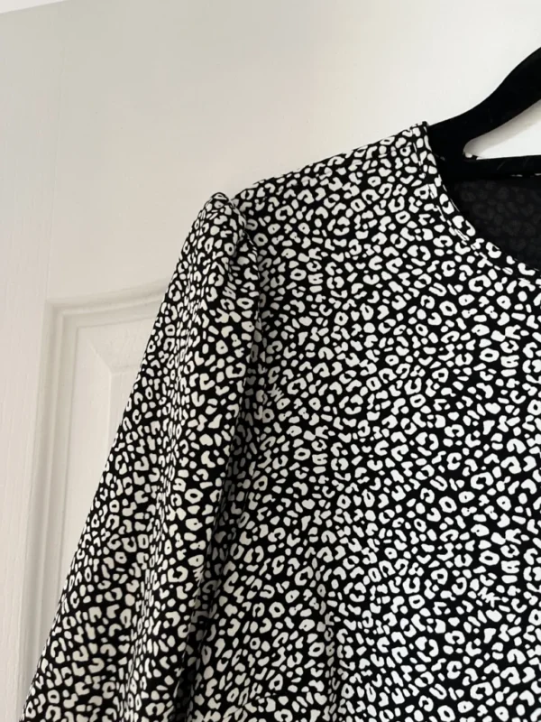 Image for Black and white leopard dress Michael Kors