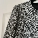 Thumbnail for Black and white leopard dress Michael Kors