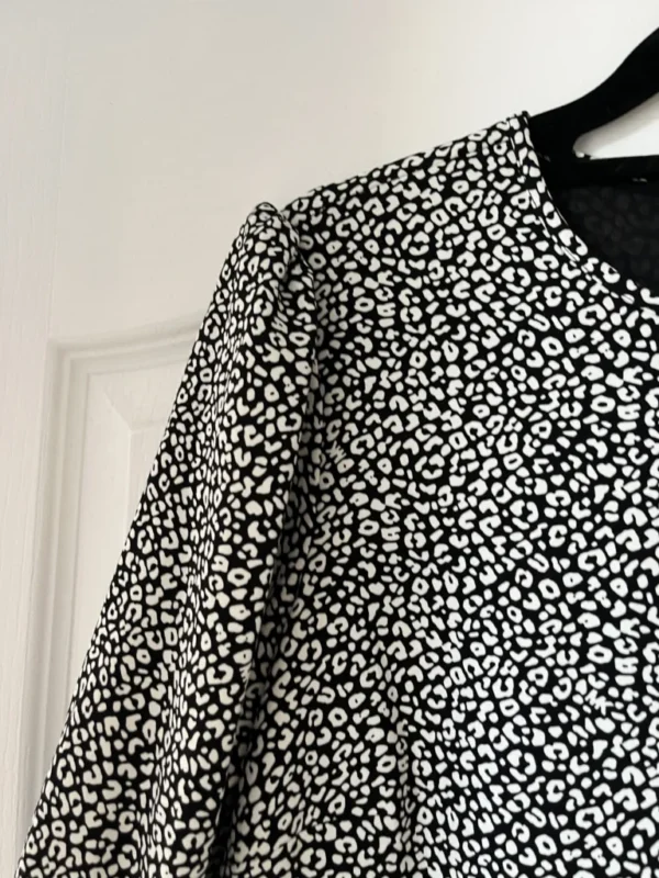 Image for Black and white leopard dress Michael Kors