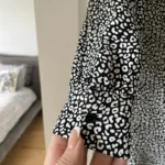 Thumbnail for Black and white leopard dress Michael Kors