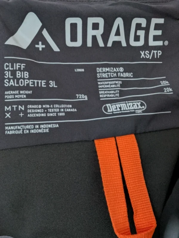 Image for Salopette Orage MTN-X neuve ⛷️