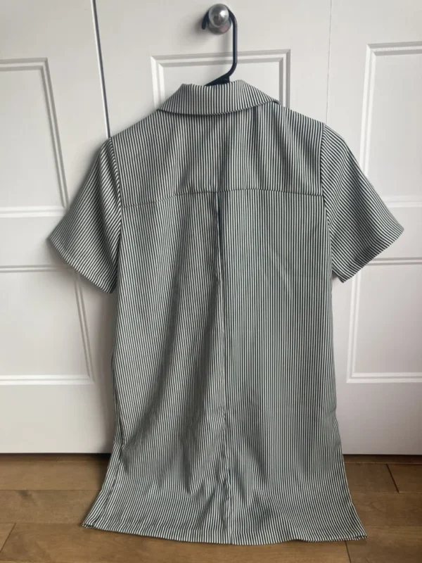Image for New short-sleeved striped dress