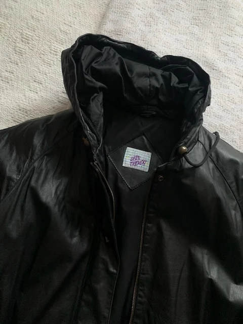 Image for Manteau en cuir vintage