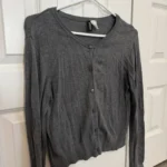 Featured thumbnail for Slim cardigan H&M grey