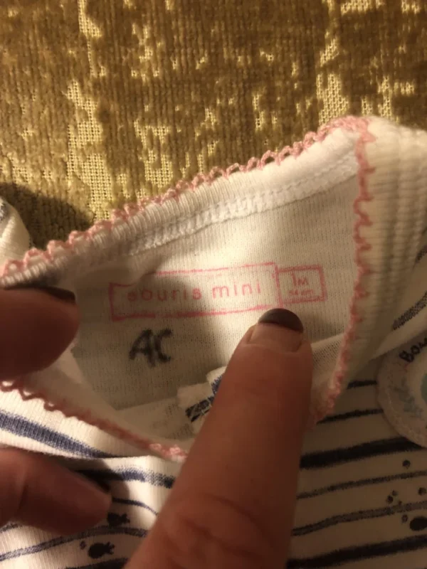 Image for Cache-couche bébé naissant 🎣