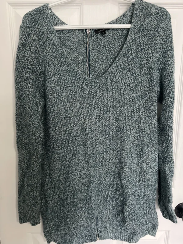 Image for Wool jumper with zip