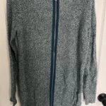 Thumbnail for Wool jumper with zip